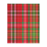 62CB  Colorful Plaid Blanket