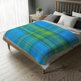 13CB  Colorful Plaid Blanket