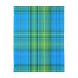 13CB  Colorful Plaid Blanket