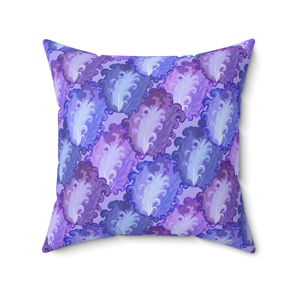 22PCF  Peacock Feather Pillow