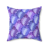 22PCF  Peacock Feather Pillow