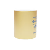 27SGM  Silver and Gold Christian Mug