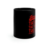 24BM  Black Christian Mug