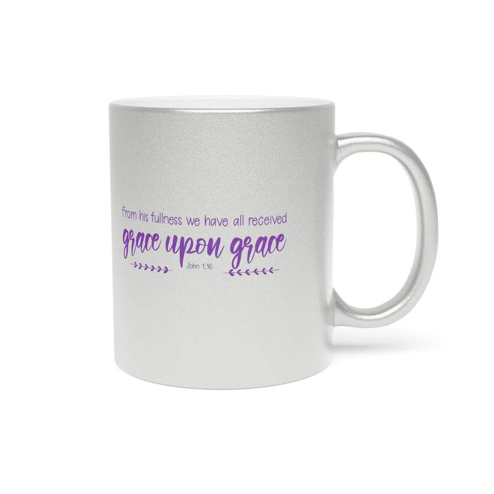 28SGM Silver and Gold Christian Mug