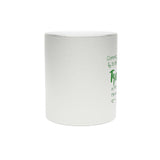 22SGM  Silver and Gold Christian Mug