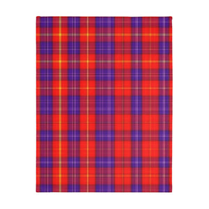 34CB  Colorful Plaid Blanket