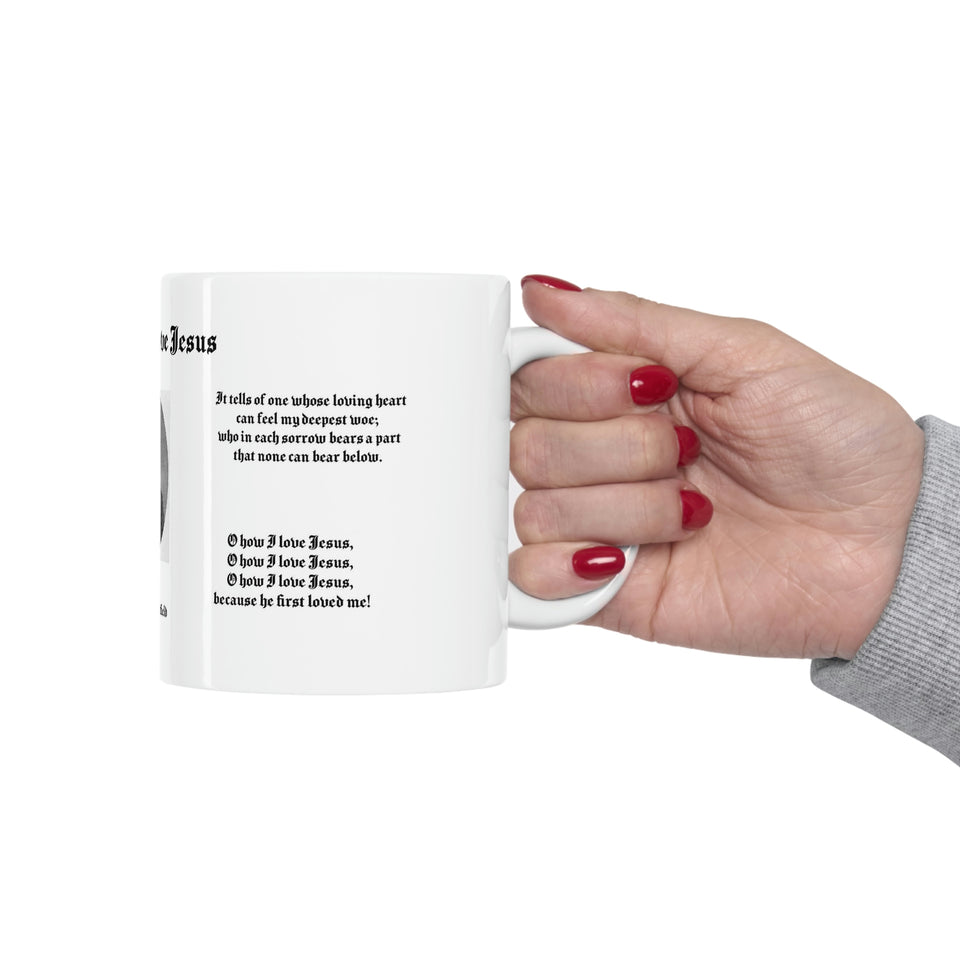 44H  Oh How I Love Jesus Mug