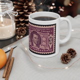 2JMSM  James Monroe US Stamp mug