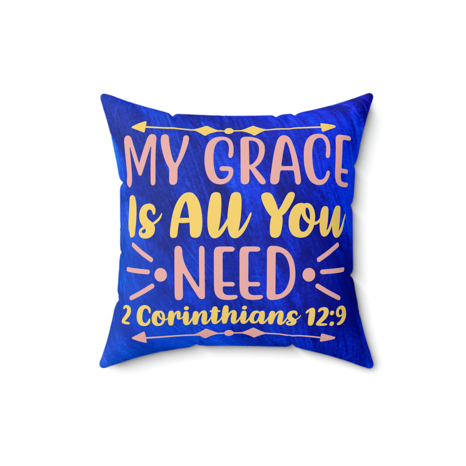 35WCP  Watercolor Christian Pillow