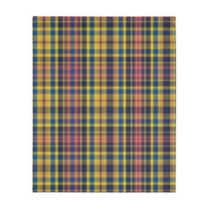 7CB  Colorful Plaid Blanket