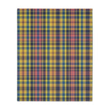 7CB  Colorful Plaid Blanket