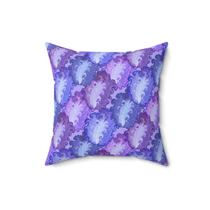 22PCF  Peacock Feather Pillow