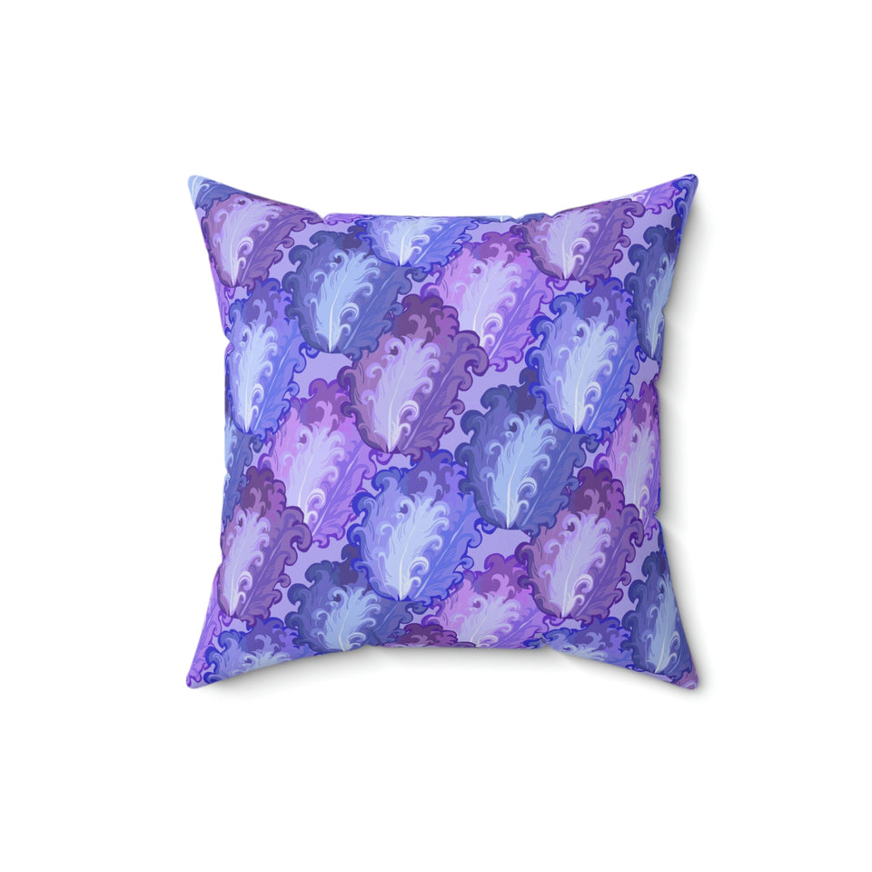 22PCF  Peacock Feather Pillow