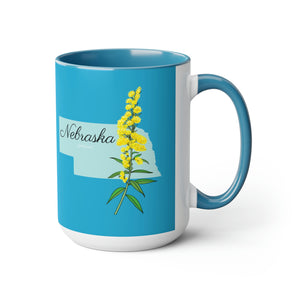 27SFM  Nebraska State Flower Mug