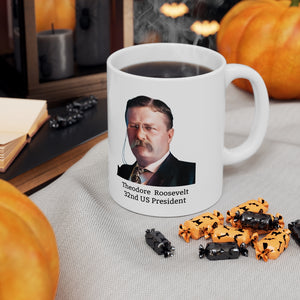 14TRQM  Theodore Roosevelt Historical Quote mug