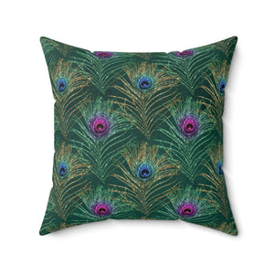 1PCF Peacock Feather Pillow