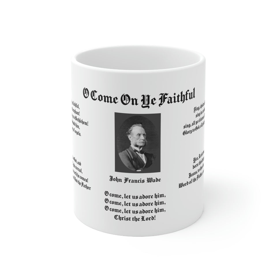 38H  O Come All Ye Faithful Mug