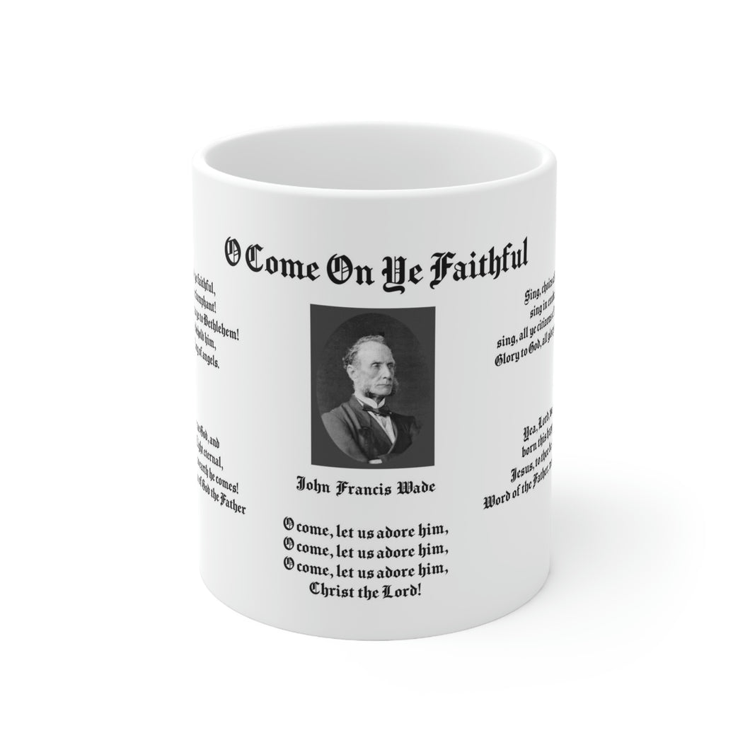 38H  O Come All Ye Faithful Mug