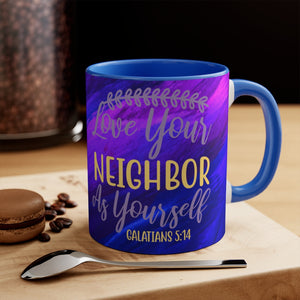 101CM  Watercolor Christian Coffee Mug