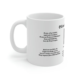 38H  O Come All Ye Faithful Mug