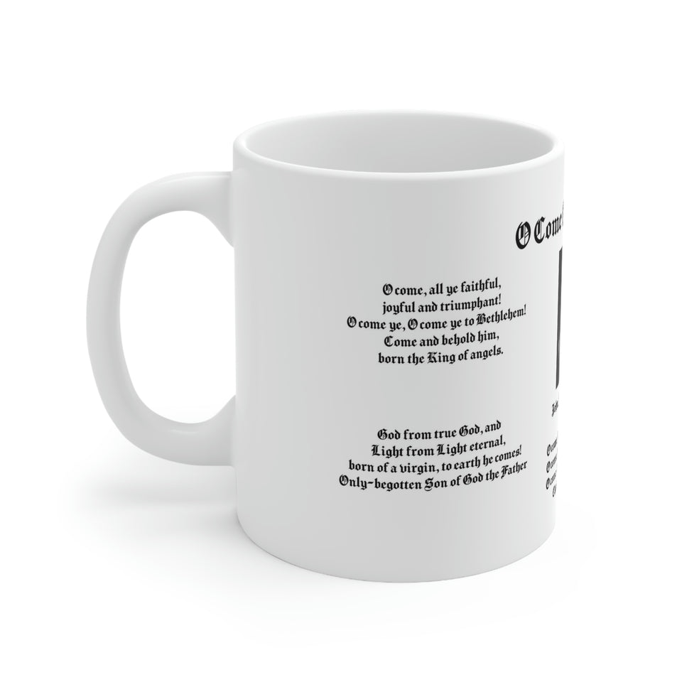 38H  O Come All Ye Faithful Mug