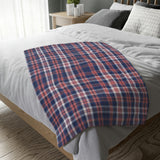 6CB  Colorful Plaid Blankets