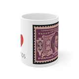 2JMSM  James Monroe US Stamp mug