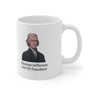 12TJQM  Thomas Jefferson historical quote mug