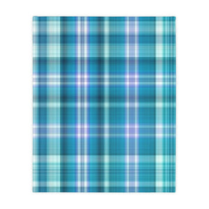10CB  Colorful Plaid Blanket