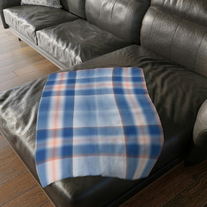 5CB  Colorful Plaid Blanket