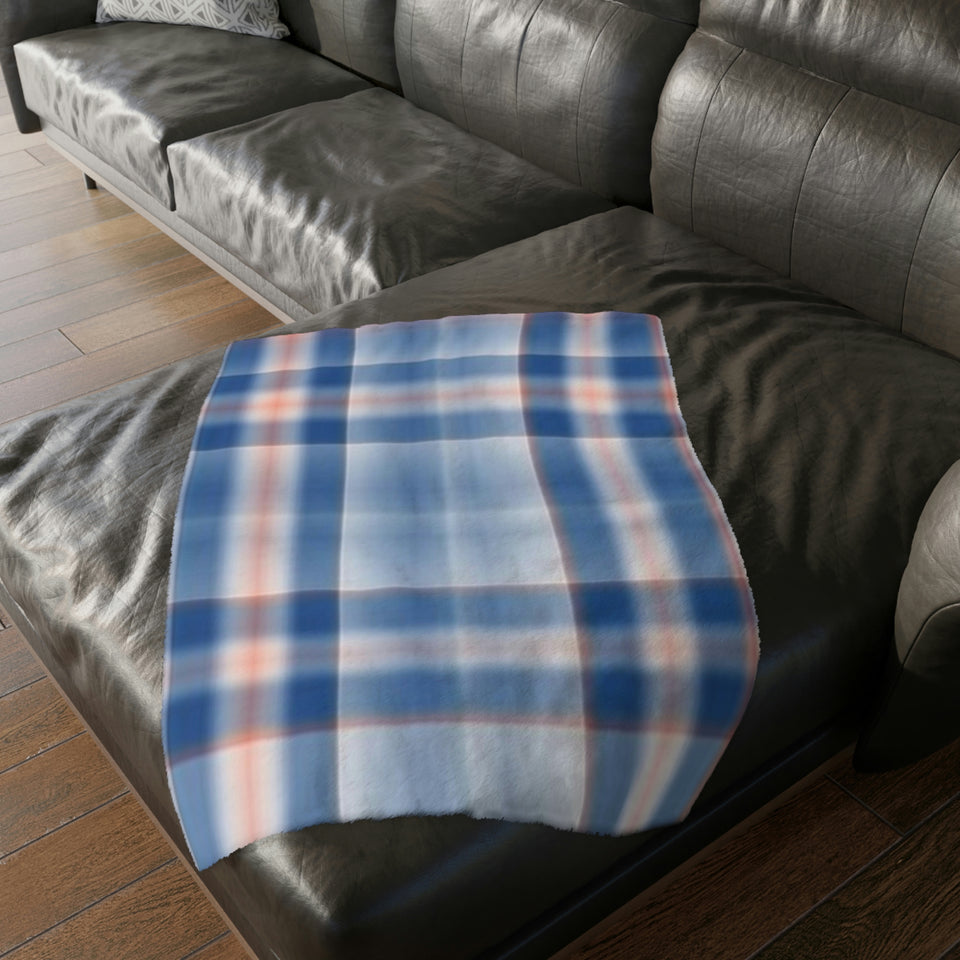 5CB  Colorful Plaid Blanket