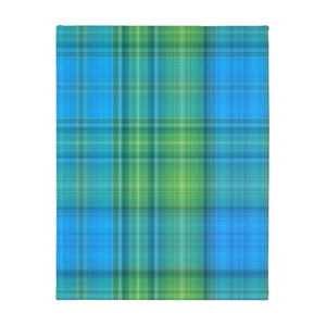 13CB  Colorful Plaid Blanket