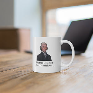 12TJQM  Thomas Jefferson historical quote mug