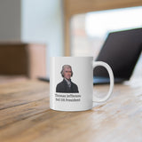 12TJQM  Thomas Jefferson historical quote mug
