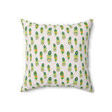 42PCF  Peacock Feather Pillow