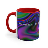 46CMSM  Colorful Marble Psalms 103:1 Mug