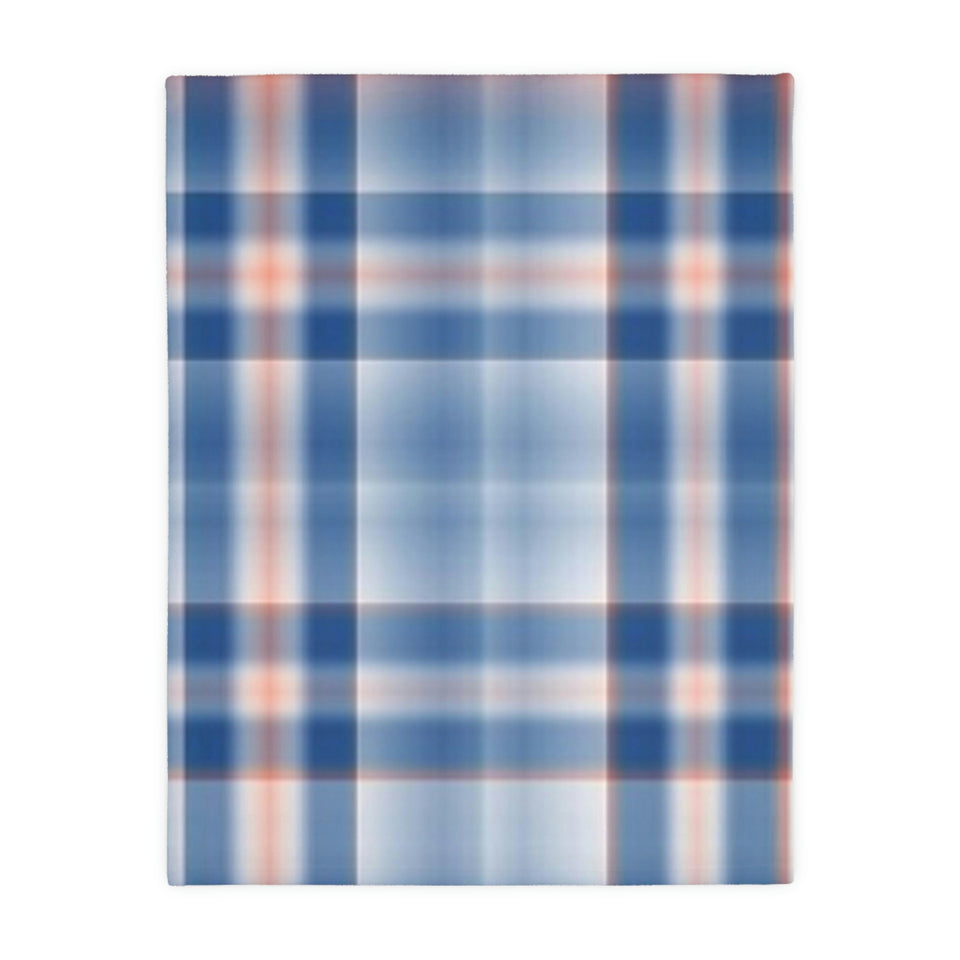5CB  Colorful Plaid Blanket