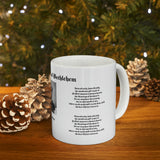 41H   O Little Town of Bethehem  Mug