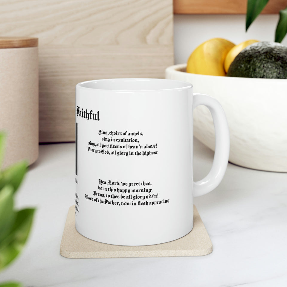 38H  O Come All Ye Faithful Mug