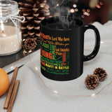 49CM   The names of God Christian Black Coffee Mug