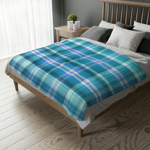 10CB  Colorful Plaid Blanket