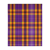 40CB  Colorful Plaid Blanket