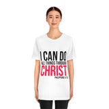 7CTS   Unisex christian t shirt Philippians 4