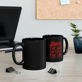 24BM  Black Christian Mug