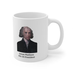 8JMM  James Madison Historical Quote Mugs