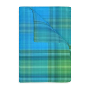 13CB  Colorful Plaid Blanket