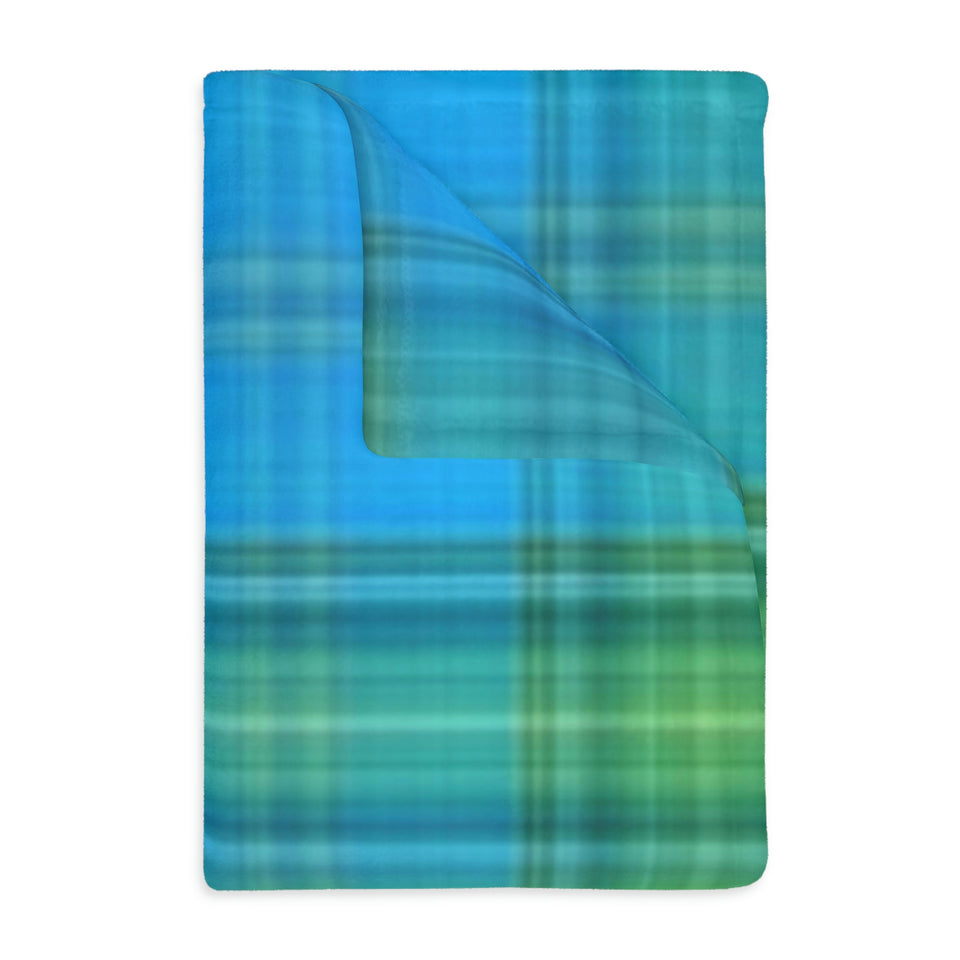 13CB  Colorful Plaid Blanket