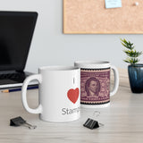 2JMSM  James Monroe US Stamp mug