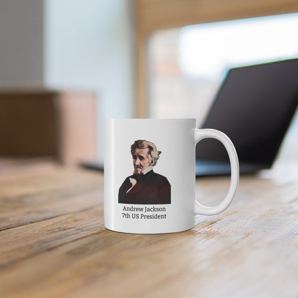 6JQM  Andrew Jackson Historical Quote Mug
