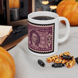2JMSM  James Monroe US Stamp mug